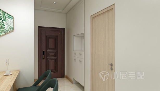 62.59㎡/两室一厅一卫/现代