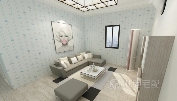 85.64㎡/两室两厅一卫/简约 85.64㎡/两室两厅一卫/简约