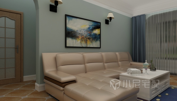 90㎡/两室一厅一卫/简约 90㎡/两室一厅一卫/简约