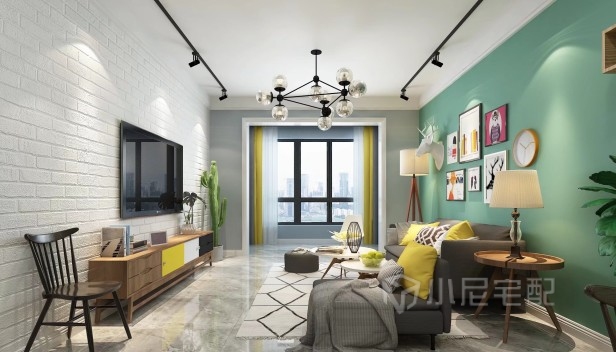 81.76㎡/三室一厅一卫/简约 81.76㎡/三室一厅一卫/简约