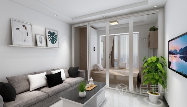 50.49㎡/一室一厅一卫/简约 50.49㎡/一室一厅一卫/简约