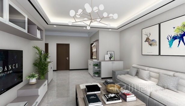 100㎡/两室两厅一卫/现代