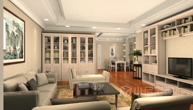 120㎡/三室两厅两卫/简约