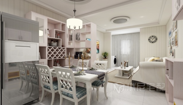 80㎡/两室两厅一卫/简约 80㎡/两室两厅一卫/简约