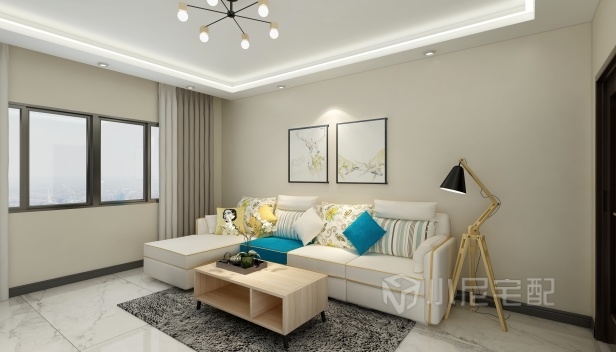 64.64㎡/两室两厅一卫/现代 64.64㎡/两室两厅一卫/现代