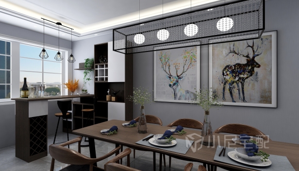 142㎡/三室一厅两卫/现代