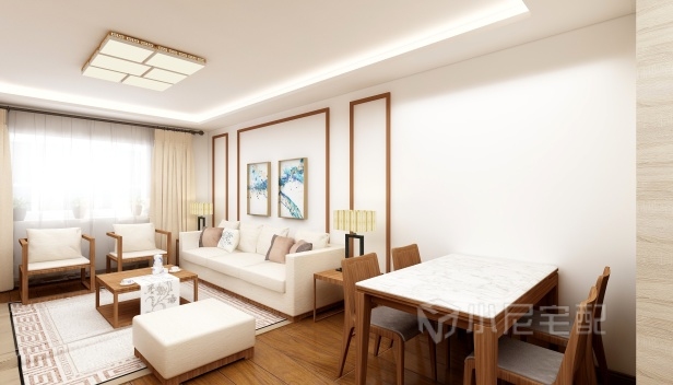 90㎡/两室两厅一卫/中式 90㎡/两室两厅一卫/中式