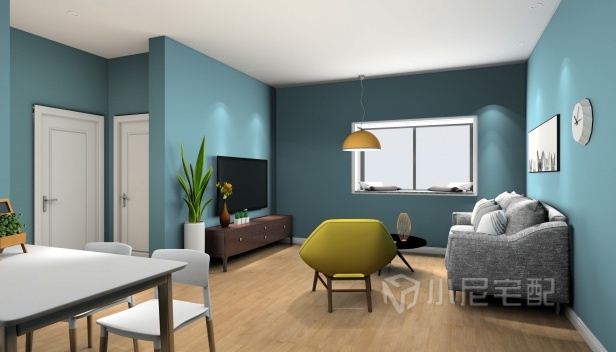 62.66㎡/两室一厅一卫/简约 62.66㎡/两室一厅一卫/简约