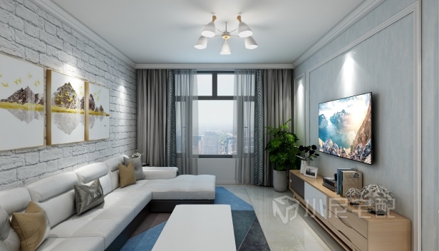 92㎡/两室一厅一卫/现代 92㎡/两室一厅一卫/现代