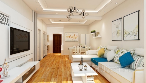 80㎡/两室一厅一卫/简约 80㎡/两室一厅一卫/简约