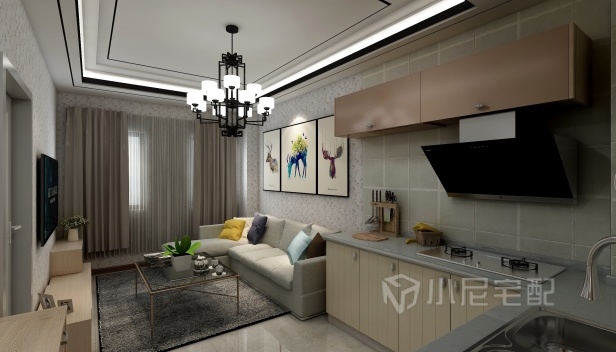 30㎡/一室一厅一卫/简约 30㎡/一室一厅一卫/简约