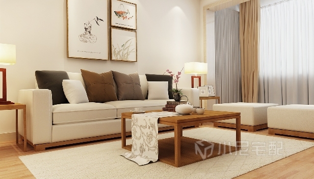 98㎡/两室两厅一卫/简约 98㎡/两室两厅一卫/简约