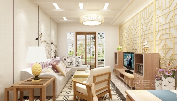 90㎡/两室两厅一卫/日式