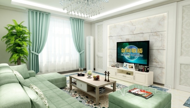 127㎡/三室两厅一卫/现代