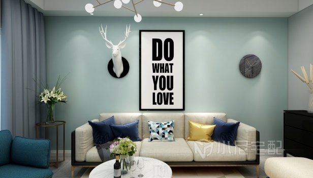 95㎡/两室一厅一卫/现代