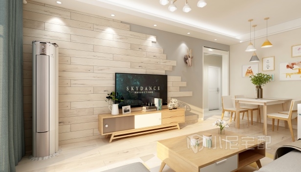 95㎡/三室两厅一卫/简约 95㎡/三室两厅一卫/简约