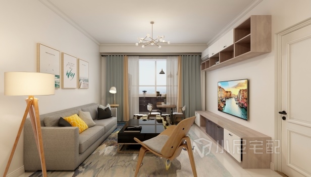 95㎡/两室两厅一卫/现代 95㎡/两室两厅一卫/现代