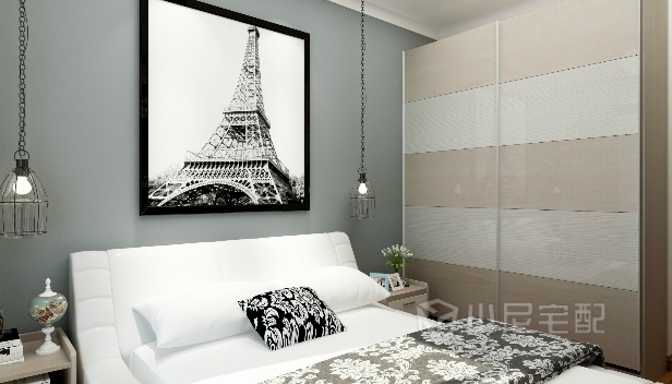 80㎡/两室一厅一卫/现代 80㎡/两室一厅一卫/现代