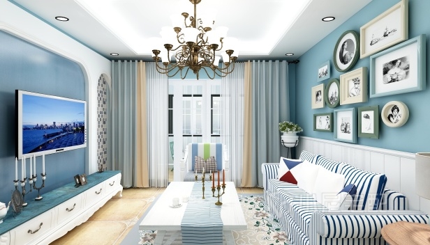 132㎡/三室两厅两卫/地中海 132㎡/三室两厅两卫/地中海