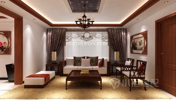 130㎡/三室两厅一卫/中式