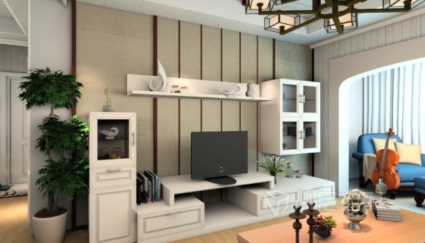 124㎡/两室一厅两卫/现代