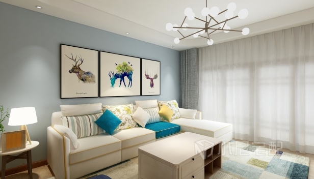 128㎡/三室两厅两卫/简约 128㎡/三室两厅两卫/简约