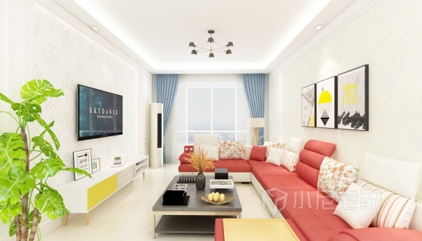 110㎡/两室一厅一卫/现代