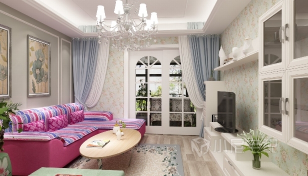 98㎡/三室两厅一卫/田园 98㎡/三室两厅一卫/田园