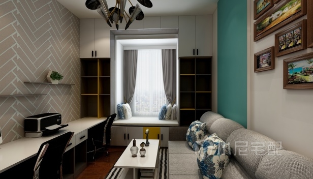 90㎡/两室两厅一卫/现代