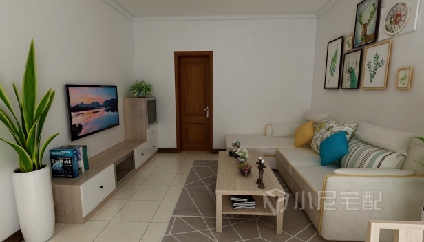 64㎡/一室一厅一卫/现代