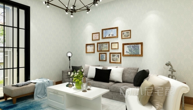 80㎡/两室一厅一卫/田园