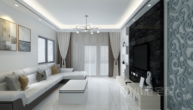 140㎡/三室两厅两卫/现代