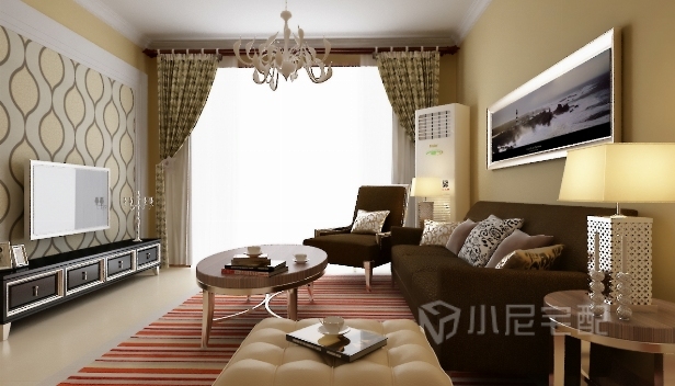 100㎡/三室两厅一卫/简约