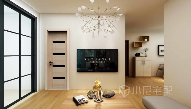 68.28㎡/三室两厅一卫/美式 68.28㎡/三室两厅一卫/美式