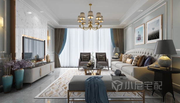 60㎡/两室两厅一卫/现代 60㎡/两室两厅一卫/现代