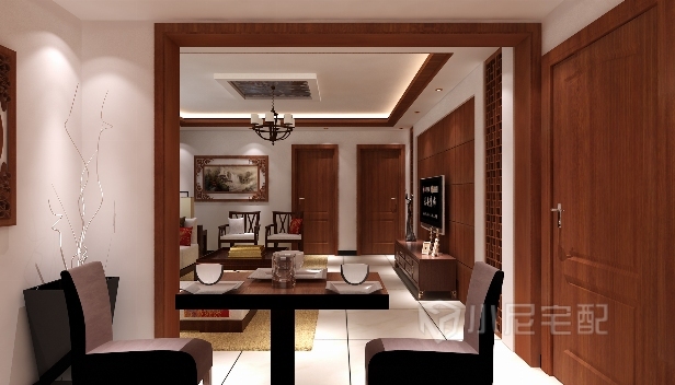 130㎡/三室两厅一卫/中式