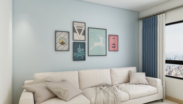 62.59㎡/两室一厅一卫/现代 62.59㎡/两室一厅一卫/现代