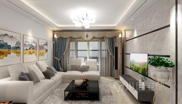 100㎡/三室两厅两卫/现代 100㎡/三室两厅两卫/现代