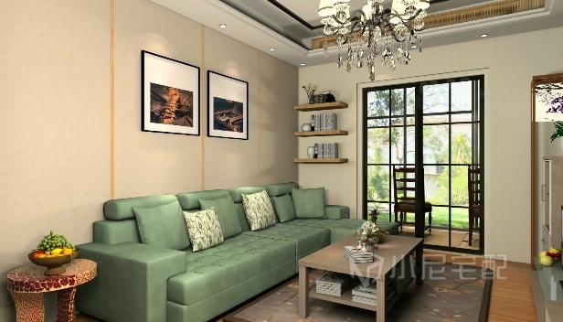 88.55㎡/两室两厅一卫/新古典 88.55㎡/两室两厅一卫/新古典