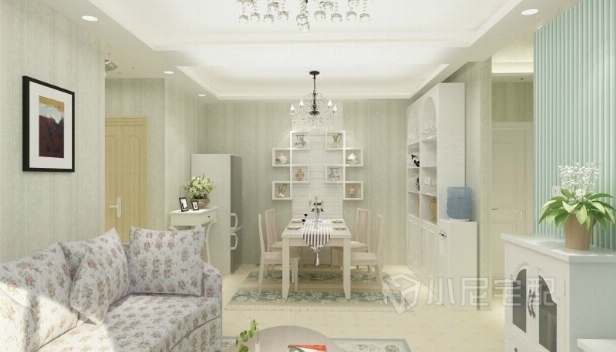 90㎡/两室两厅一卫/田园 90㎡/两室两厅一卫/田园