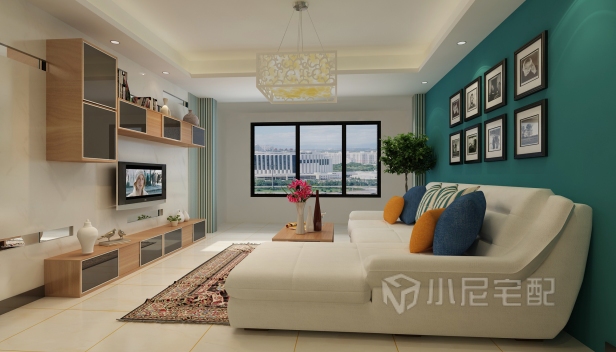 90㎡/两室一厅一卫/简约 90㎡/两室一厅一卫/简约