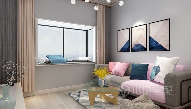 97㎡/两室一厅一卫/现代