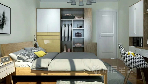 80㎡/两室一厅一卫/简约 80㎡/两室一厅一卫/简约