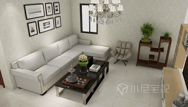 65.62㎡/两室一厅一卫/简约 65.62㎡/两室一厅一卫/简约