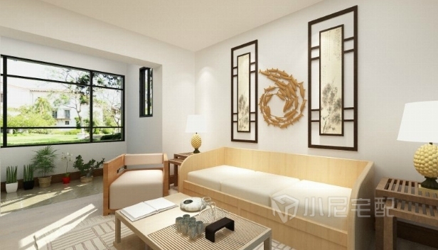 90㎡/两室两厅一卫/日式