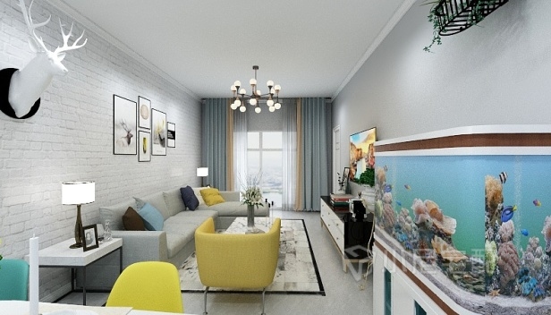 85㎡/两室一厅一卫/混搭 85㎡/两室一厅一卫/混搭