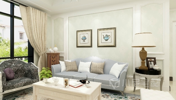 90㎡/三室一厅一卫/欧式 90㎡/三室一厅一卫/欧式