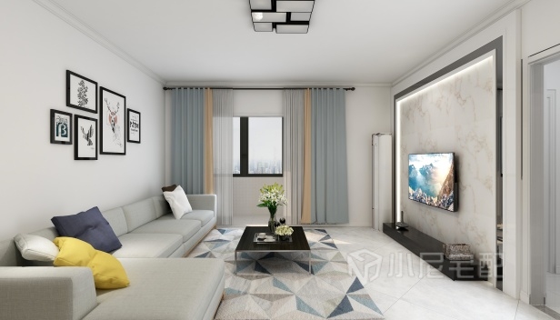 90㎡/三室一厅一卫/现代 90㎡/三室一厅一卫/现代