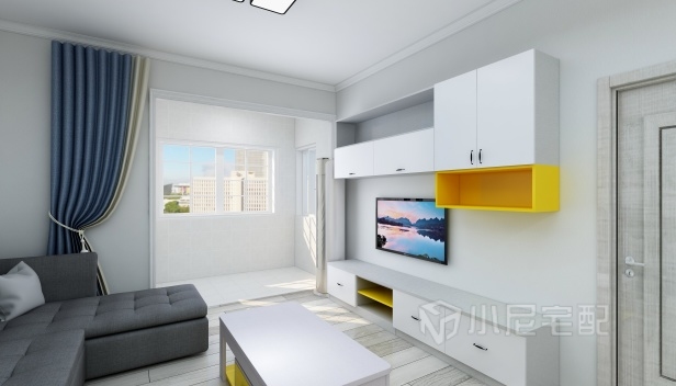 92㎡/两室两厅一卫/简约 92㎡/两室两厅一卫/简约