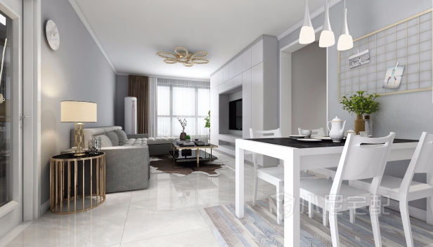 121㎡/三室一厅两卫/现代